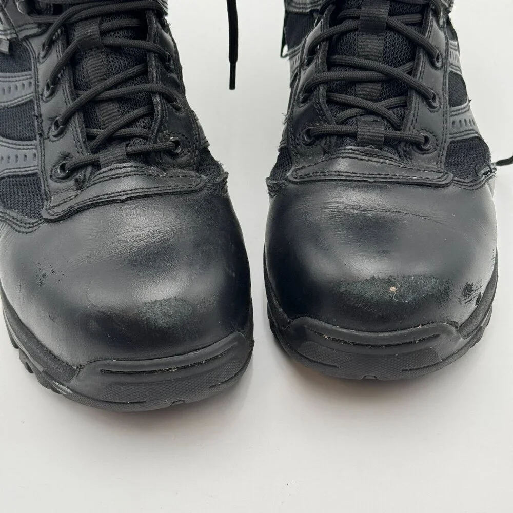 Thorogood Waterproof Tactical Boots Leather Steel Toe Work Safety Black Mens 10M